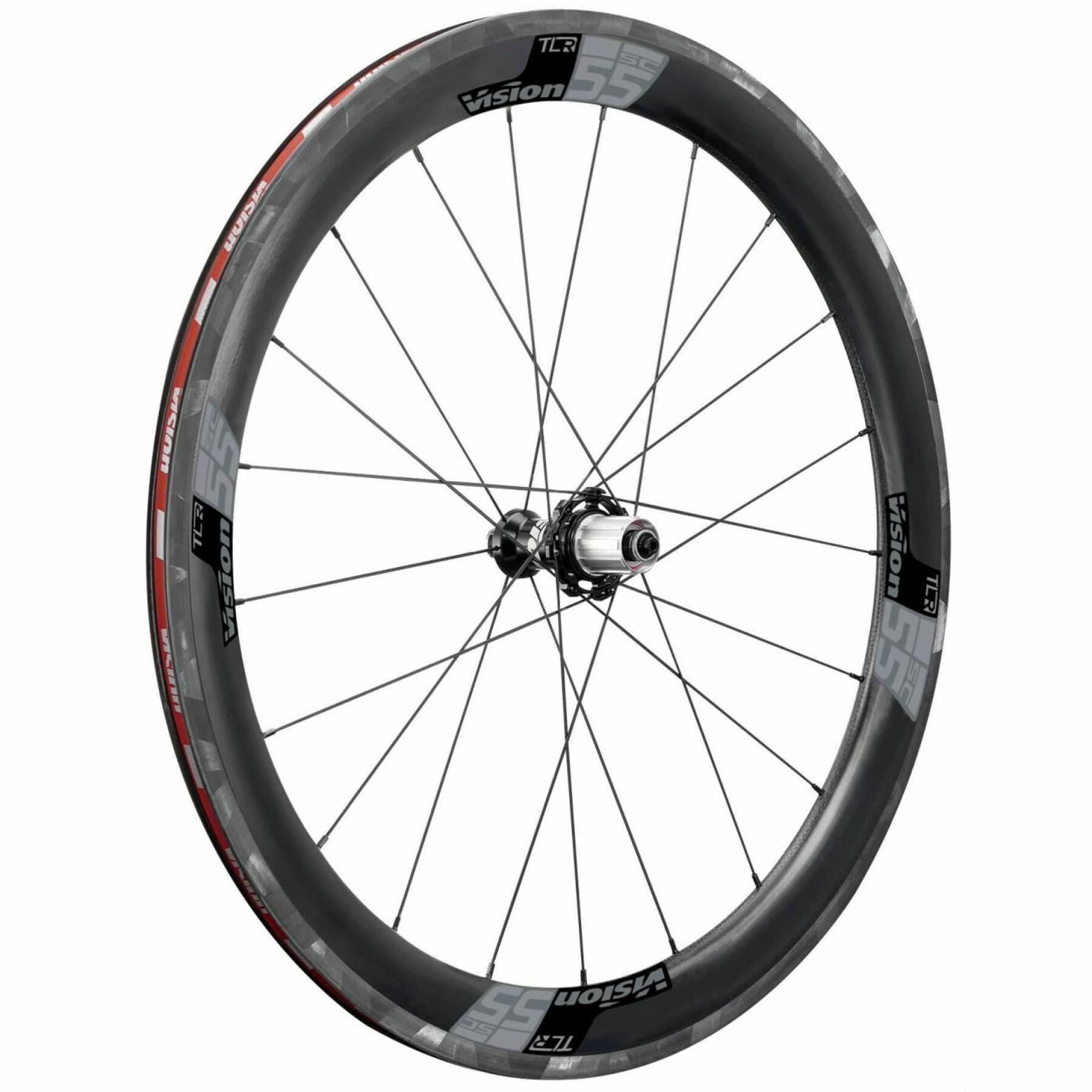 Wheels with tyres Vision sc55s tl sram xdr