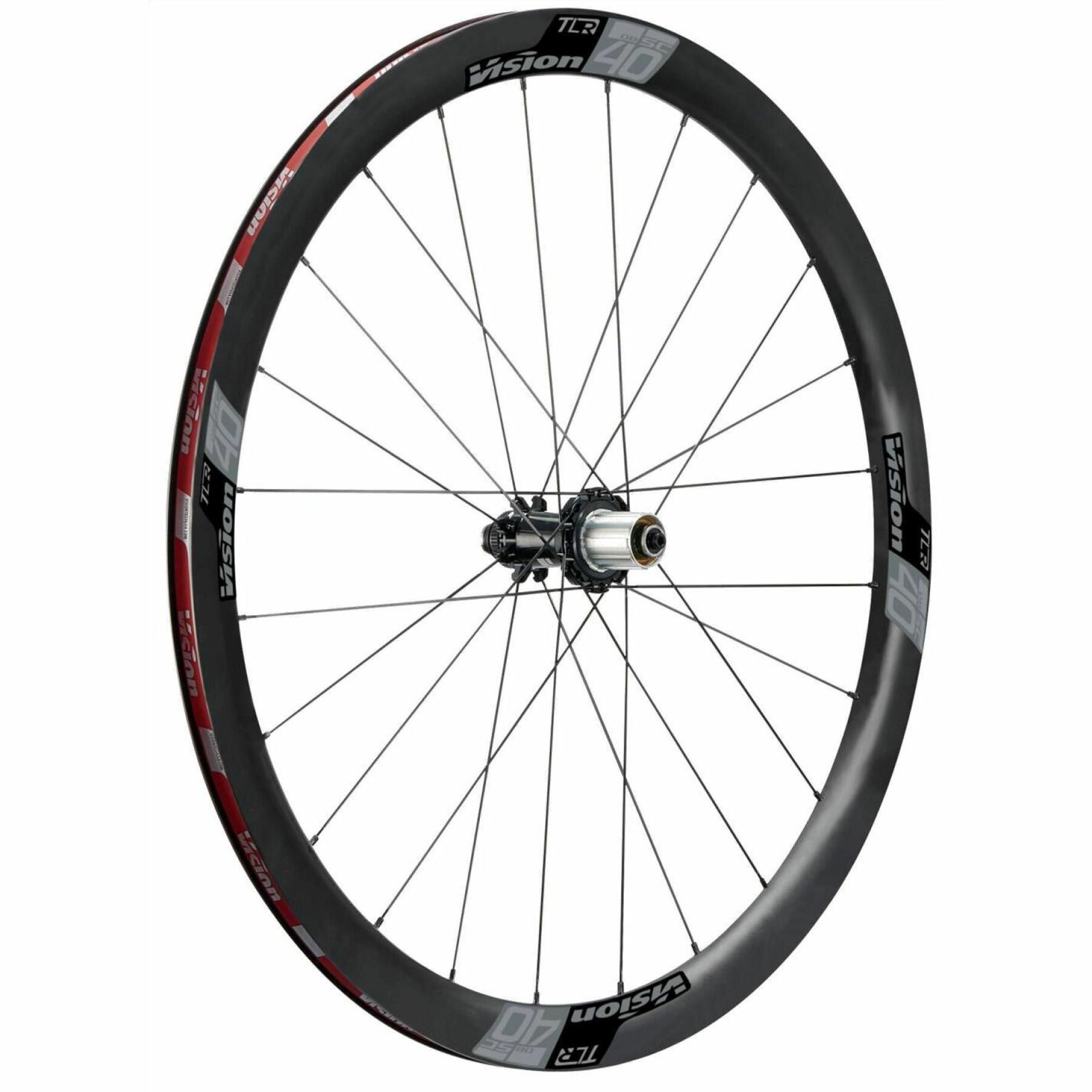 Disc wheels with tyres Vision sc40s tl center lock sh11
