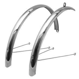 Pair of city-vtc fenders with stainless steel rods delivered with set of rods Stronglight