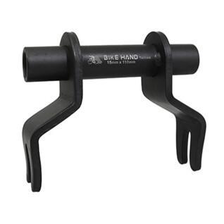 Adapter for front bike carrier mounting to change from quick release to axle Newton Store