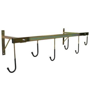 Wall-mounted bicycle rack for 6 bicycles, wheel-mounted Selection P2R