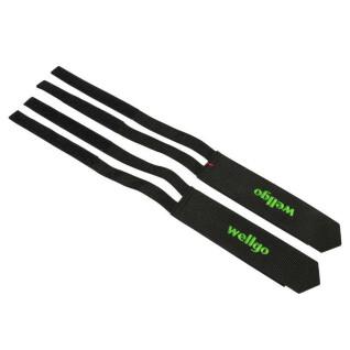 Pair of toe straps with scratch for fixie P2R