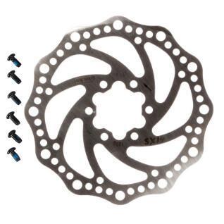 Brake disc with 6 fixing screws Elvedes SX18