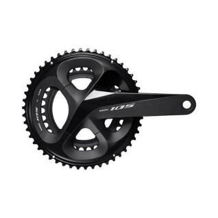 Crankset without cups Shimano 105 fc-r7000 hollowtech ii 110 bcd 175 mm 53x39d 2x11v