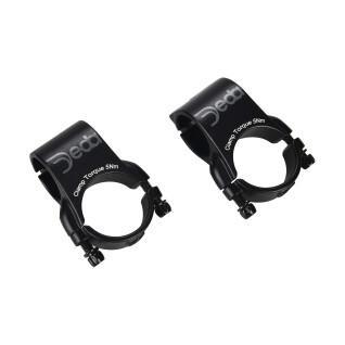 Clamps for extension leads Deda parabolica/fastblack2 (x2)
