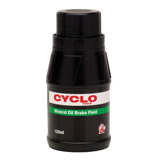 Bottle of brake fluid cyclo mineral oil Fasi