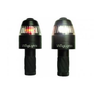 Rechargeable magnetic parking light and turn signals Cycl winglights 360° mag