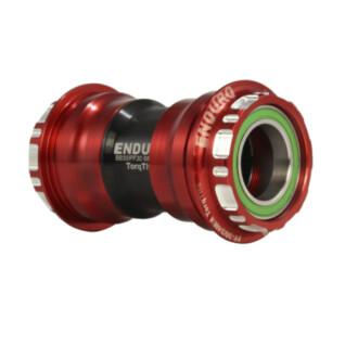 Bottom bracket Enduro Bearings TorqTite BB A/C SS-PF30-24mm-Red