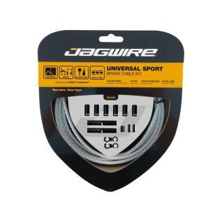 Brake cable kit Jagwire Universal Sport -Braided White