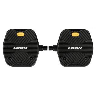 Flat pedals with vibram grip Look Geocity N