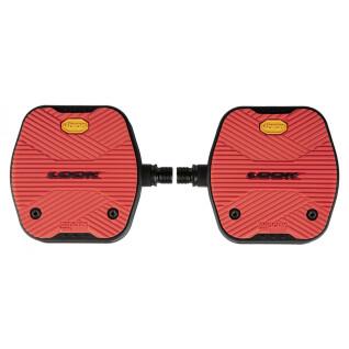 Flat pedals with vibram grip Look Geocity R