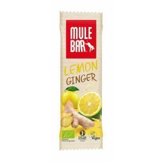 Lot of 15 nutrition bars lemon, ginger, guarana Mulebar 40g