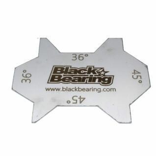 Tool for measuring the angle of the helmet bearings Black Bearing