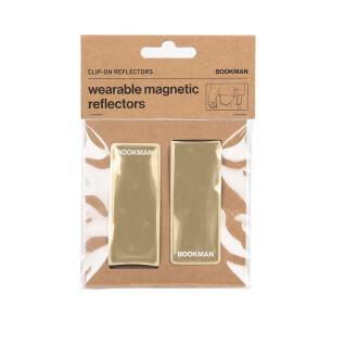 Reflector set for clothing with magnet Bookman Clip-On