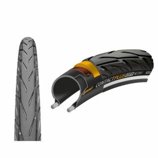 Rigid bicycle tire with reflective Continental Contact Plus City