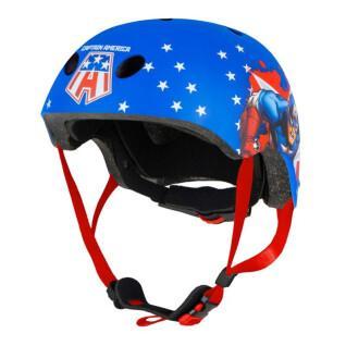 Bicycle helmet with child adjustment wheel Disney V3 Captain America 54-58