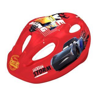 Bicycle helmet with child adjustment wheel Disney Cars V2 52-56