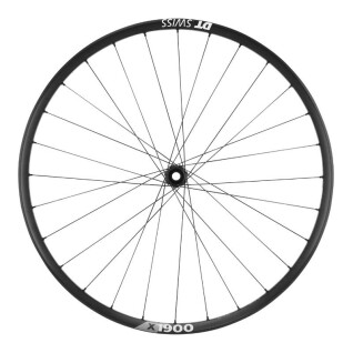 Front mountain bike wheel (tubeless and tubetype) compatible axle 15-110 - rim width 30 mm outside and 25 mm inside - weight resistance 110 kgs DT Swiss X1900 Boost Disc Centerlock