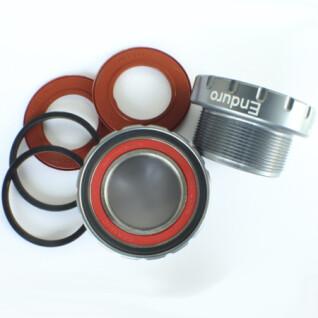 Bearings Enduro Bearings External BB Mountain Cup Only-Shimano-Silver-Ceramic Hybrid