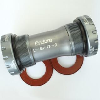 Bearings Enduro Bearings External BB Mountain-Shimano-Silver-Ceramic Hybrid