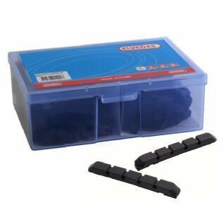 Box of 25 pairs of replacement brake pads for brake pad holders Elvedes V-type