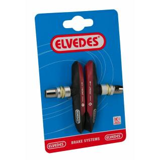 Pair of brake pads for wet conditions Elvedes V-Type