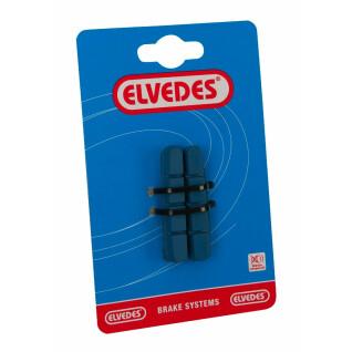 Pair of replacement road brake pads for carbon rims Elvedes Shimano