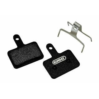 Pair of metal/carbon bicycle brake pads Elvedes Shimano BR-M375, M415-M495, M51, M525