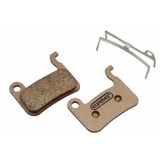 Pair of metal bicycle brake pads Elvedes Shimano BR-M535, M545, M585, M595, M601