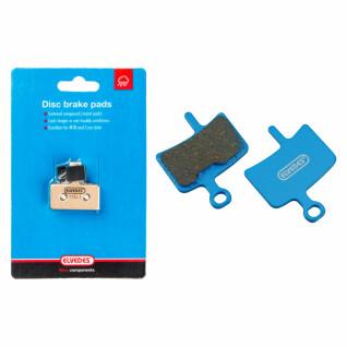 Pair of organic bicycle brake pads Elvedes Diatech Anchor / Promax DSK-910
