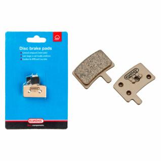 Pair of organic bicycle brake pads Elvedes Hayes all Stroker