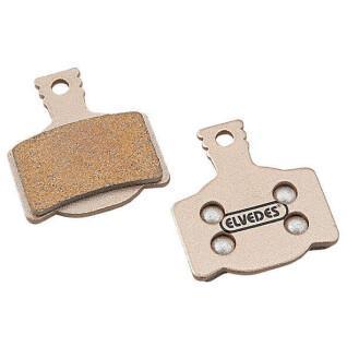 Pair of metal bicycle brake pads Elvedes Magura MT2, MT4, MT6, MT8, MTSport