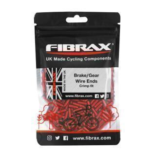 Box of 500 derailleur-brake cable ends Fibrax
