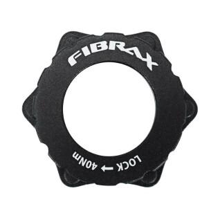 Disc brake adapter transforms disc mounting in 6 holes for all axles Fibrax Shimano Centerlock