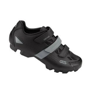 Pair of shoes with 3 velcro fasteners compatible spd Ges Vantage2