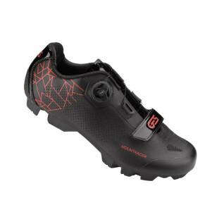 Pair of shoes with boa-velcro fastening compatible spd Ges Mountracer2