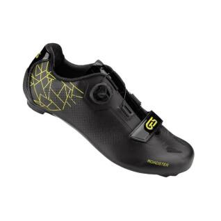 Pair of look-shimano compatible boa-velcro shoes Ges Roadster2