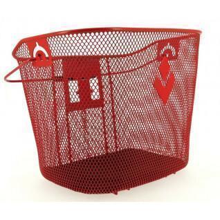 Steel basket xxl red with mts3 attachment Hapo-G