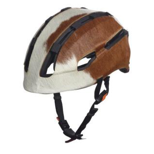 Leather bicycle helmet Hedkayse Zulu Cow