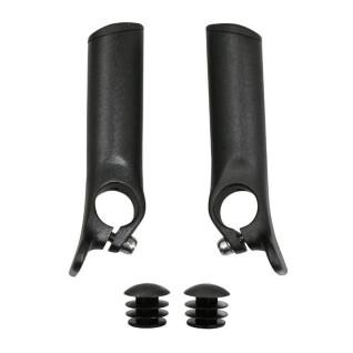 Pair of handlebar ends with hand rest Newton