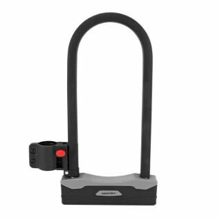 Square bike lock with flat steel key (with holder) Newton Anse