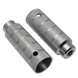 Pair of foot rests bmx aluminum for 14mm axle P2R