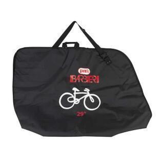 Canvas bike carrying case with 2 wheel pockets P2R lg150 x l20 x h108 - 320l