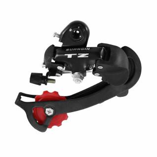 Rear derailleur large clevis to screw P2R Shimano 8-7V.