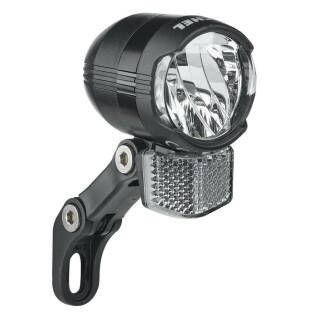 front bike light on dynamo compatible fork - to see 100 m with support - german quality P2R VAE E-Bike Shiny 6-48V 80Lux