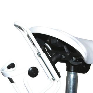 Canister holder attachment on saddle cart P2R