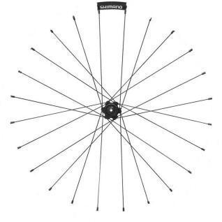 Straight spokes with cap and washer Shimano WH-6800-R