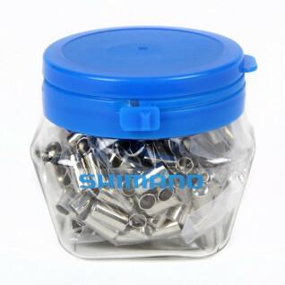 Set of 200 pieces of cable sheathing for brake cables Shimano