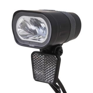 front bike light on fork visibility 60 m and seen at 3.5 km Spanninga VAE E-Bike Axendo 6-36V 40Lux