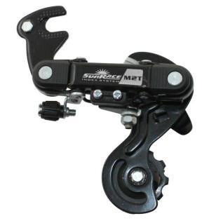 Rear derailleur small cage with bracket Sunrace 6-7v.